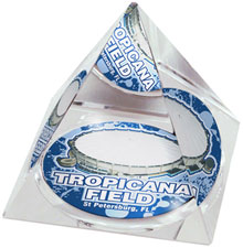 Tropicana Field crystal pyramid