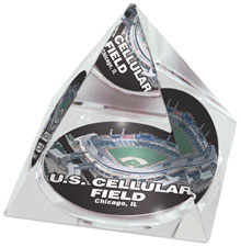 U.S. Cellular Field crystal pyramid