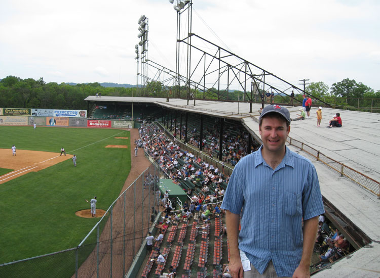 Graham Knight at Rickwood Field