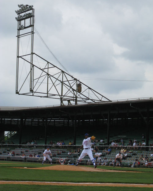 Rickwood Field steel-frame light tower