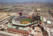 Citizens Bank Park and Philadelphia aerial