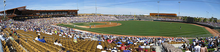 Camelback Ranch in Glendale during its inaugural game