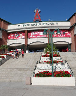 Tempe Diablo Stadium entrance