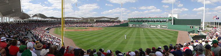 New spring facility that's a replica of Fenway Park make Red Sox