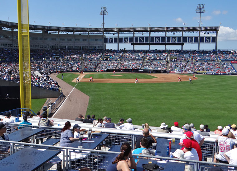 Steinbrenner Field Seating Chart With Seat Numbers