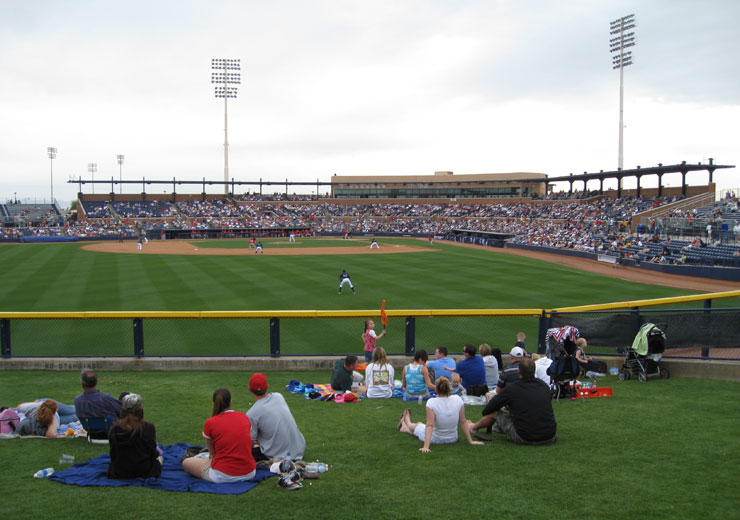 Peoria Sports Complex Spring Training Seating Chart