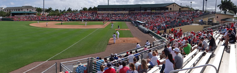 Roger Dean Stadium in Jupiter