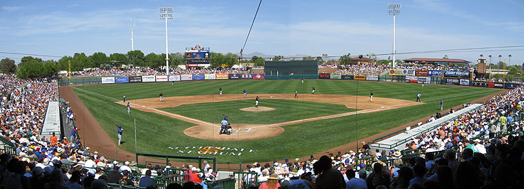 Seating Chart Scottsdale Stadium Baseball