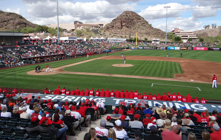 Tempe Diablo Stadium - Angels spring training