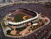 Angel Stadium aerial