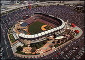 Angel Stadium aerial poster