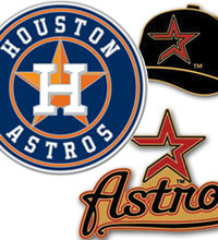 Houston Astros lapel pins