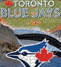 Blue Jays stadium and logo puzzle