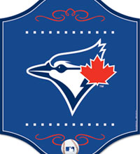 Toronto Blue Jays wooden sign