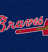 Atlanta Braves home and car mats