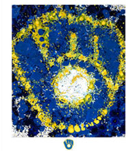 Milwaukee Brewers team logo fine art