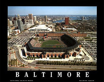 Camden Yards - Baltimore poster