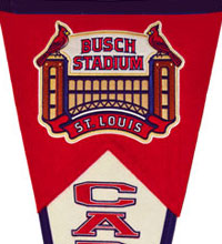 Busch Stadium pennant