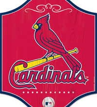 St. Louis Cardinals wooden sign