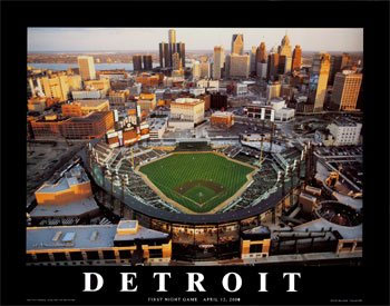 Comerica Park - First Night Game