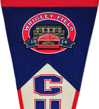 Wrigley Field pennant