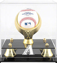 Diamondbacks acrylic baseball display cases