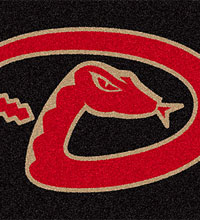 Arizona Diamondbacks home and car mats