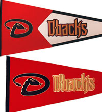 Arizona Diamondbacks pennants