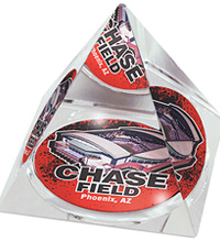 Chase Field crystal pyramid