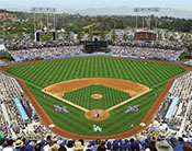 Mural of Dodger Stadium