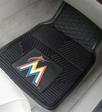 Miami Marlins home and car mats