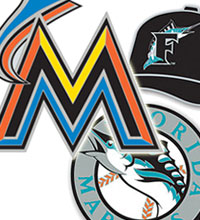 Marlins lapel pins