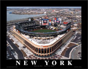 Citi Field aerial poster