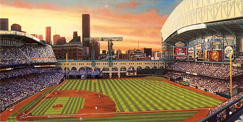 minute maid park background