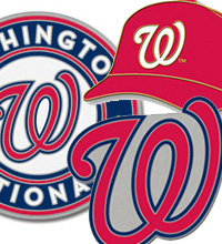 Washington Nationals lapel pins