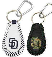 San Diego Padres baseball key chains