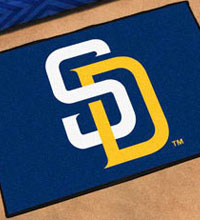 San Diego Padres home and car mats