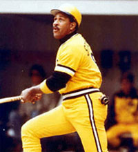 Classic Willie Stargell framed photo