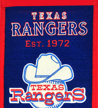 Texas Rangers heritage logo banner
