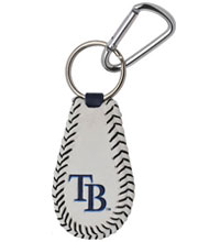 Tampa Bay Rays baseball key chain