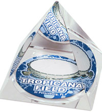 Tropicana Field crystal pyramid