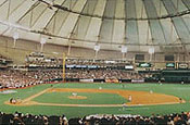 Tropicana Field panorama