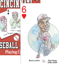 Cincinnati baseball heroes cards