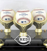 Cincinnati Reds acrylic baseball display cases