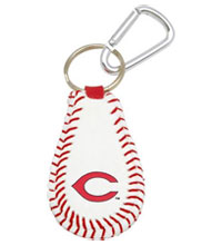 Cincinnati Reds baseball key chain