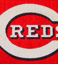 Cincinnati Reds home and car mats