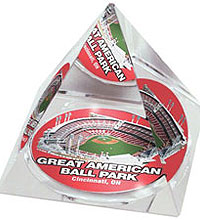 Great American Ball Park crystal pyramid