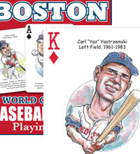 Boston baseball heroes cards