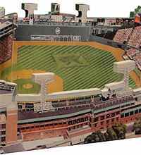 3D model of Fenway Park