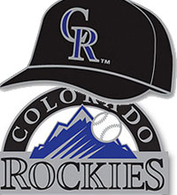 Colorado Rockies lapel pins